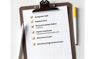 Checkliste Gesunde Gewohnheiten